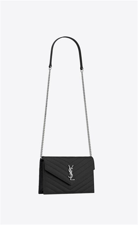 ysl envelope chain wallet medium|YSL cassandre envelope chain wallet.